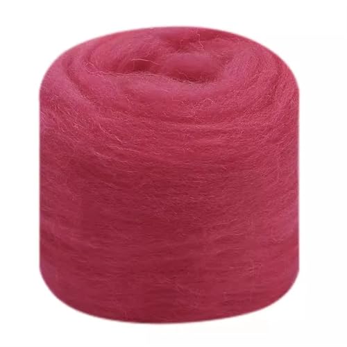 MRVAKDYDI Trockenfilzwolle, Nadelfilzwolle Roving Multicolor Mehrere Größen(45680,100g) von MRVAKDYDI