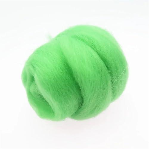 MRVAKDYDI Trockenfilzwolle, Nadelfilzwolle Roving Multicolor Mehrere Größen Wollfaser DIY Bastelmaterialien(23,50g) von MRVAKDYDI