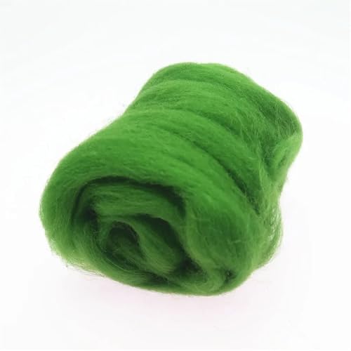 MRVAKDYDI Trockenfilzwolle, Nadelfilzwolle Roving Multicolor Mehrere Größen Wollfaser DIY Bastelmaterialien(36,10g) von MRVAKDYDI