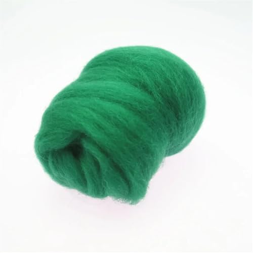 MRVAKDYDI Trockenfilzwolle, Nadelfilzwolle Roving Multicolor Mehrere Größen Wollfaser DIY Bastelmaterialien(54,10g) von MRVAKDYDI