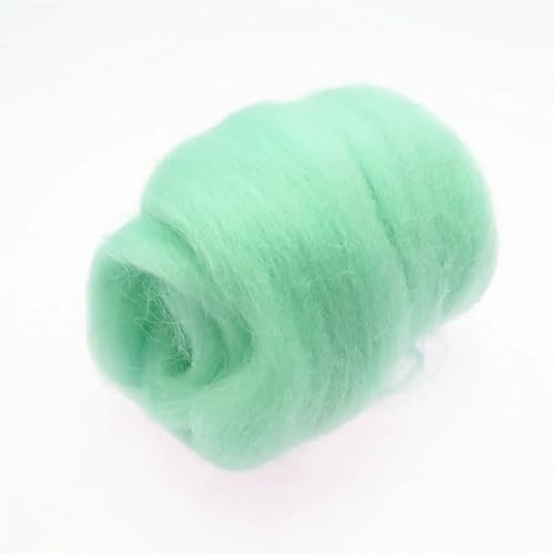 MRVAKDYDI Trockenfilzwolle, Nadelfilzwolle Roving Multicolor Mehrere Größen Wollfaser DIY Bastelmaterialien(94,100g) von MRVAKDYDI