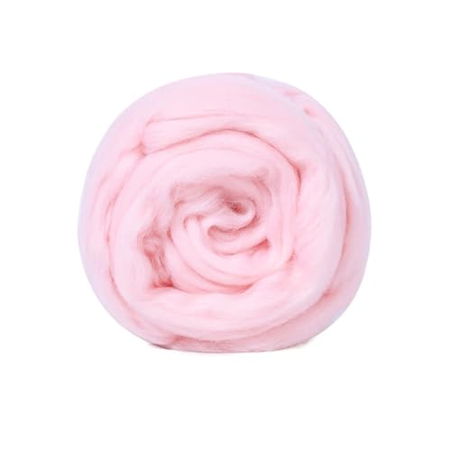 MRVAKDYDI Trockenfilzwolle, Spinnwolle Ball Roving Wollfaser for Nadelfilzmaterial DIY Handwerk Wolle 80g 1pc Multicolor(Type29) von MRVAKDYDI