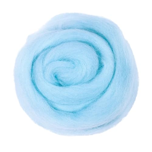 MRVAKDYDI Trockenfilzwolle, Wollroving for Nadelfilzen DIY Multicolor Mehrere Größen Geeignet for Anfänger(40,10g) von MRVAKDYDI