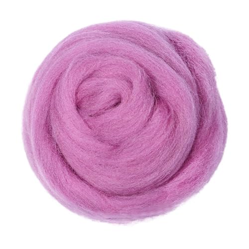 MRVAKDYDI Trockenfilzwolle, Wollroving for Nadelfilzen DIY Multicolor Mehrere Größen Geeignet for Anfänger(56,10g) von MRVAKDYDI