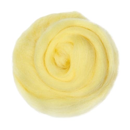 MRVAKDYDI Trockenfilzwolle, Wollroving for Nadelfilzen DIY Multicolor Mehrere Größen Geeignet for Anfänger(59,10g) von MRVAKDYDI