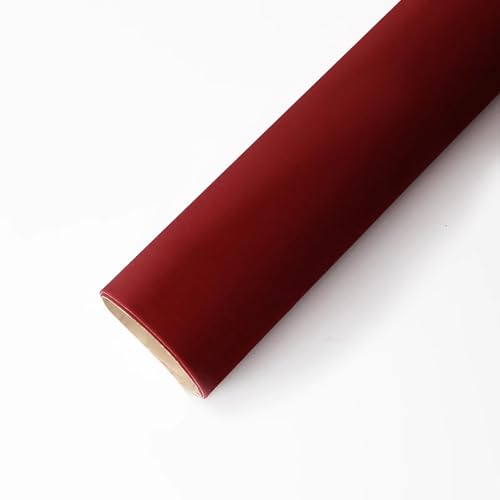MRVAKDYDI Weicher Samtstoff mit Selbstklebender Rückseite, Beflockter Stoff for Schmuckschubladen-Regaleinlage, 50 cm x 150 cm, Mehrfarbig(Burgundy,5pcs) von MRVAKDYDI