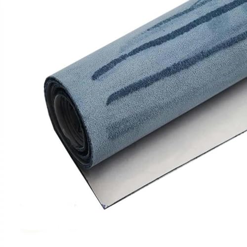MRVAKDYDI Weicher Samtstoff mit Selbstklebender Rückseite, DIY Selbstklebende Samt Wildleder Stoff Liner Rolle Multicolor Mehrere Größen(Sky Blue,20cm x 74cm) von MRVAKDYDI