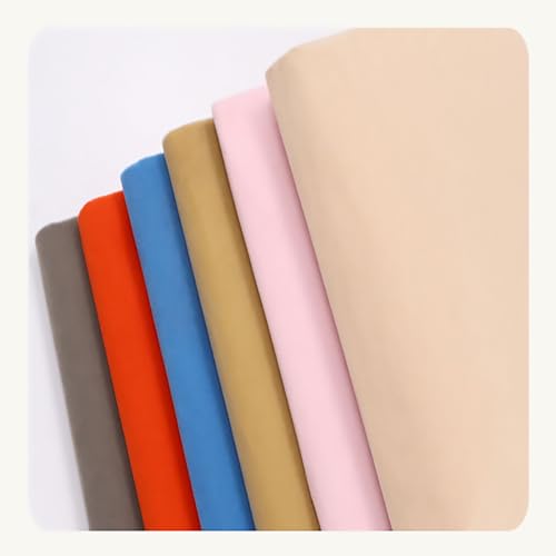 MRVAKDYDI Weicher Samtstoff mit Selbstklebender Rückseite, Samtstoff 50x148 cm Mehrfarbig(11 Pink) von MRVAKDYDI