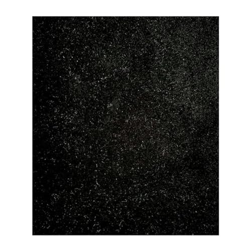 MRVAKDYDI Weicher Samtstoff mit Selbstklebender Rückseite, Selbstklebende Samtstoffblätter, Mehrfarbig, 7,8 Zoll x 9,8 Zoll(Black) von MRVAKDYDI