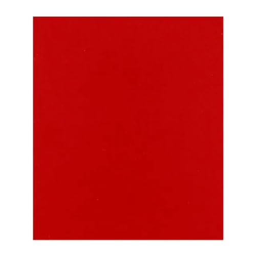 MRVAKDYDI Weicher Samtstoff mit Selbstklebender Rückseite, Selbstklebende Samtstoffblätter, Mehrfarbig, 7,8 Zoll x 9,8 Zoll(Red) von MRVAKDYDI