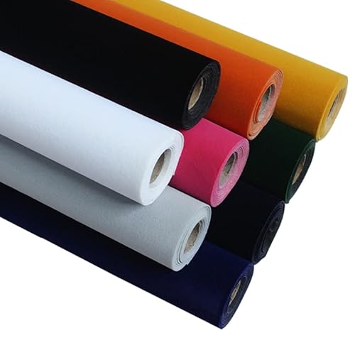MRVAKDYDI Weicher Samtstoff mit Selbstklebender Rückseite, Stoff 50x150cm Schubladeneinlage DIY Mehrfarbig(36 Green) von MRVAKDYDI