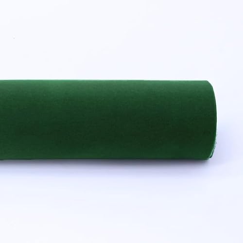 MRVAKDYDI Weicher Samtstoff mit Selbstklebender Rückseite, Stoff-Kommode-Regal-Liner Art Crafts 50x150cm Multicolor Mehrere Mengen(Dark Green,2pcs) von MRVAKDYDI