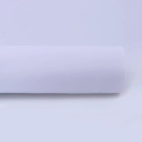 MRVAKDYDI Weicher Samtstoff mit Selbstklebender Rückseite, Stoff-Kommode-Regal-Liner Art Crafts 50x150cm Multicolor Mehrere Mengen(White,1 pcs) von MRVAKDYDI