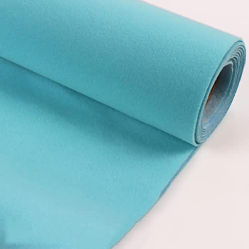 MRVAKDYDI Weicher Samtstoff mit Selbstklebender Rückseite, Stoff for Schubladeneinlage, Schmuckdisplay, DIY, 50 x 148 cm, Mehrfarbig(33 Lake Blue) von MRVAKDYDI