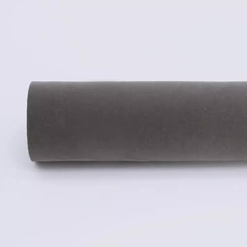 MRVAKDYDI Weicher Samtstoff mit Selbstklebender Rückseite, Stoffrolle for Schubladeneinlage, 50 cm x 150 cm, Mehrfarbig, mehrere Größen(Dark Gray,2pcs) von MRVAKDYDI