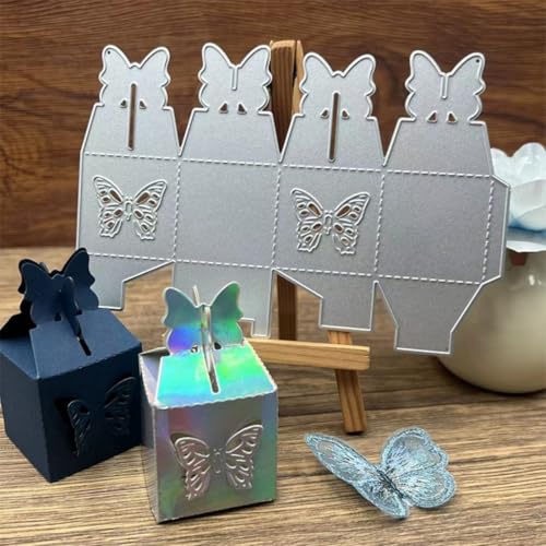 MSCHEFAY 3D-Hintergründe, Rahmen-Stanzformen für Kartenherstellung, Metall-Stanzformen, Scrapbooking, Kunst, DIY, Papierhandwerk, Prägung für Party, Hochzeit, Album, Dekoration, Schmetterling MSCHEFAY 3D-Hintergründe, Rahmen-Stanzformen für Kartenherstellung, Metall-Stanzformen, Scrapbooking, Kunst, DIY, Papierhandwerk, Prägung für Party, Hochzeit, Album, Dekoration, Schmetterling von MSCHEFAY