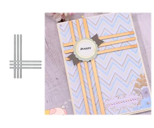 MSCHEFAY 3D-Hintergründe, Rahmen-Stanzformen für Kartenherstellung, Metall-Stanzformen, Scrapbooking, Kunst, DIY, Papierhandwerk, Prägung für Party, Hochzeit, Album-Dekoration (Kartenlinie, 14 x 10,1 MSCHEFAY 3D-Hintergründe, Rahmen-Stanzformen für Kartenherstellung, Metall-Stanzformen, Scrapbooking, Kunst, DIY, Papierhandwerk, Prägung für Party, Hochzeit, Album-Dekoration (Kartenlinie, 14 x 10,1 von MSCHEFAY
