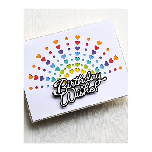 MSCHEFAY 3D-Hintergründe, Rahmen-Stanzformen für Kartenherstellung, Metall-Stanzformen, Scrapbooking, Kunst, DIY, Papierhandwerk, Prägung für Party, Hochzeit, Album-Dekoration (Liebesfächer, 13,5 x MSCHEFAY 3D-Hintergründe, Rahmen-Stanzformen für Kartenherstellung, Metall-Stanzformen, Scrapbooking, Kunst, DIY, Papierhandwerk, Prägung für Party, Hochzeit, Album-Dekoration (Liebesfächer, 13,5 x von MSCHEFAY