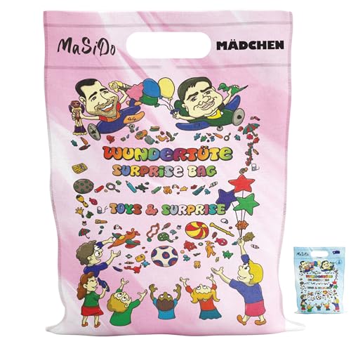 1x MaSiDo Wundertüte für Mädchen, beinhaltet je 2 Zeitschriften + Extras, Überraschungstüte für Kinder, Ideal als Geschenk & Mitbringsel 1x MaSiDo Wundertüte für Mädchen, beinhaltet je 2 Zeitschriften + Extras, Überraschungstüte für Kinder, Ideal als Geschenk & Mitbringsel von MSD MaSiDo
