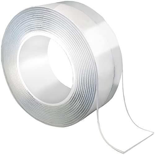MT MALATEC Waschbares Spurloses Klebeband doppelseitig 300cm wiederverwendbar 16709 von MT MALATEC