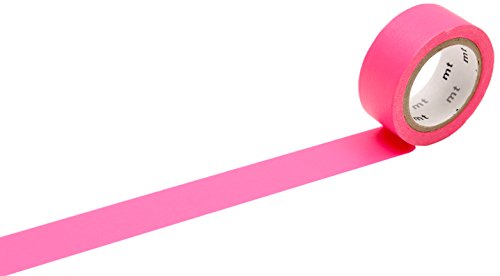MT MTFC1P01Z Fab Washi Klebeband, fluoreszierend, Pink MT MTFC1P01Z Fab Washi Klebeband, fluoreszierend, Pink von MT Products