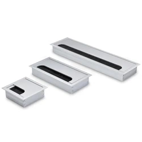 MTADSBKFP Kunststoff-Kabelverschraubungen für Schreibtische, 1 stücke Quadrat Rechteck Aluminium Büro Tisch Schreibtisch PC Schrank Draht Kabel Loch Klappe Pinsel Tülle Abdeckung(Silver,W80L280 MM) MTADSBKFP Kunststoff-Kabelverschraubungen für Schreibtische, 1 stücke Quadrat Rechteck Aluminium Büro Tisch Schreibtisch PC Schrank Draht Kabel Loch Klappe Pinsel Tülle Abdeckung(Silver,W80L280 MM) von MTADSBKFP