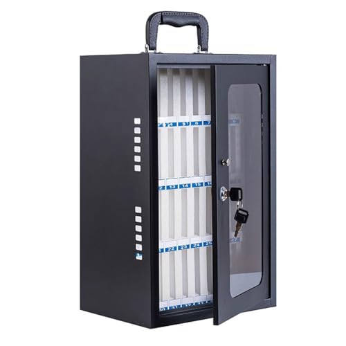 MTNBHH Wandmontierter Handyschrank mit 12/24/36/48/60 Fächern, ABS-Kühllöchern, Perlbaumwollfutter und verstärkter Stahlkonstruktion(36 Bits) von MTNBHH