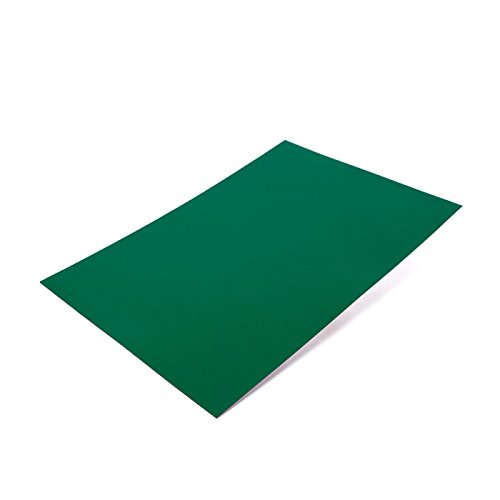 5 x Farbige Magnetfolie DIN A4 Format Kennzeichnung und Zuschneiden, Farbe: grün von MTS Magnete