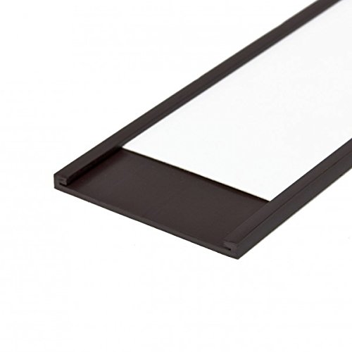 Magnetische Etiketten, Breite: 50 mm, Etikettenleiste im C-Profil zum Zuschneiden, inkl. Etiketten Magnetische Etiketten, Breite: 50 mm, Etikettenleiste im C-Profil zum Zuschneiden, inkl. Etiketten von COMBLU