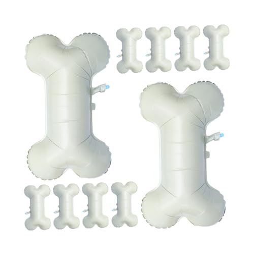 10 Stück Knochen Aluminium Folienballons Lustige Knochenform für Kindergeburtstag Babyparty Valentinstag Dekorationen Langlebig und Sicher der Anwendung 10 Stück Knochen Aluminium Folienballons Lustige Knochenform für Kindergeburtstag Babyparty Valentinstag Dekorationen Langlebig und Sicher der Anwendung von MUCKLILY