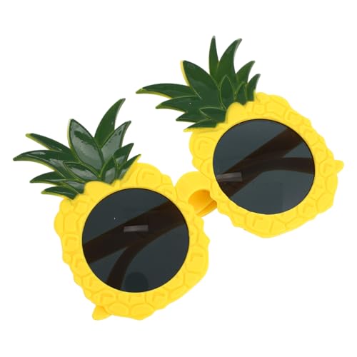 MUCKLILY 1 Paar Ananas Gläser Obstpartyzubehör Ananas-sonnenbrille Für Erwachsene Lustige Sonnenbrille Für Erwachsene Fruchtkostüm Für Erwachsene Ananasbrille Yellow Abs MUCKLILY 1 Paar Ananas Gläser Obstpartyzubehör Ananas-sonnenbrille Für Erwachsene Lustige Sonnenbrille Für Erwachsene Fruchtkostüm Für Erwachsene Ananasbrille Yellow Abs von MUCKLILY