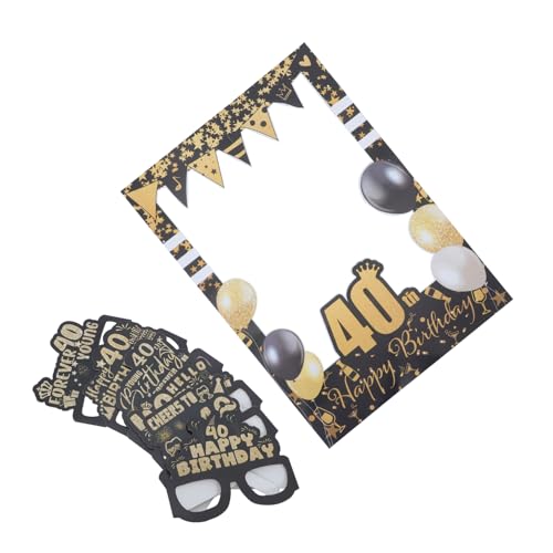 MUCKLILY 1 Satz Geburtstagspapiergläser Geburtstagsfoto Requisiten Geburtstagsbrille aus Papier Requisiten für Geburtstagsfeiern Foto Requisiten Geburtstag MUCKLILY 1 Satz Geburtstagspapiergläser Geburtstagsfoto Requisiten Geburtstagsbrille aus Papier Requisiten für Geburtstagsfeiern Foto Requisiten Geburtstag von MUCKLILY