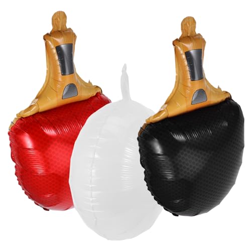 MUCKLILY 1 Satz Sportliche Themenparty Teiliges mit Tischtennisballon und Tischtennisschläger für Geburtstagsfeiern Sportevents und Wettkämpfe Leicht Design MUCKLILY 1 Satz Sportliche Themenparty Teiliges mit Tischtennisballon und Tischtennisschläger für Geburtstagsfeiern Sportevents und Wettkämpfe Leicht Design von MUCKLILY