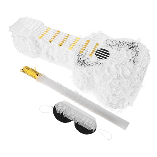 MUCKLILY 1 Satz Violin Pinata für Kindergeburtstage Süßigkeiten Gefüllt Stick Augenbinde Kreatives Partyspiel für Mottopartys Vielseitig Einsetzbar Papiermaterial für Nachhaltigen Spaß MUCKLILY 1 Satz Violin Pinata für Kindergeburtstage Süßigkeiten Gefüllt Stick Augenbinde Kreatives Partyspiel für Mottopartys Vielseitig Einsetzbar Papiermaterial für Nachhaltigen Spaß von MUCKLILY