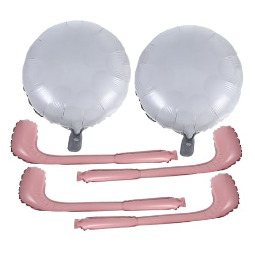 MUCKLILY 1 Set Golfballons Partydekorationen Zum Thema Golf Lustige Golfbälle Sommer Golfwagen Dekoration Aufblasbarer Ballon Golfparty Dekorationen Für Mädchen Sportfolienballon MUCKLILY 1 Set Golfballons Partydekorationen Zum Thema Golf Lustige Golfbälle Sommer Golfwagen Dekoration Aufblasbarer Ballon Golfparty Dekorationen Für Mädchen Sportfolienballon von MUCKLILY