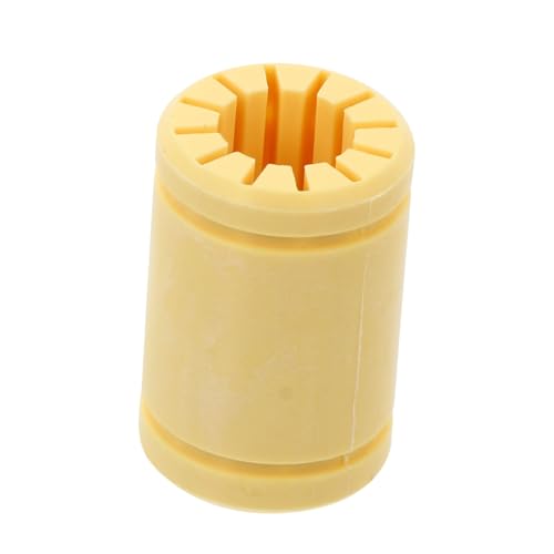MUCKLILY 1 Stück Lineare Plastiklager Einlager Mit Klemme R Lager R Festlager Polymer-linearlager Für 3d-drucker Lineares Lager Polymer-kunststoff-lager 3d-druckerteile Beige von MUCKLILY