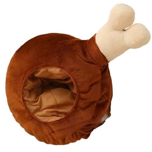 MUCKLILY 1 Stück Lustiger Drumsticks Hut für Bequeme Kopfbedeckung als Foto für Partys und Halloween Braun MUCKLILY 1 Stück Lustiger Drumsticks Hut für Bequeme Kopfbedeckung als Foto für Partys und Halloween Braun von MUCKLILY