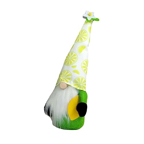 MUCKLILY 1 Stück Zitronen Dekorationsornamente Zitronen Dekorationen Zitronenpuppe Tischdekoration Hawaii Party Puppe Hawaii Party Hängedekorationen Hawaii Themenparty Dekorationen von MUCKLILY