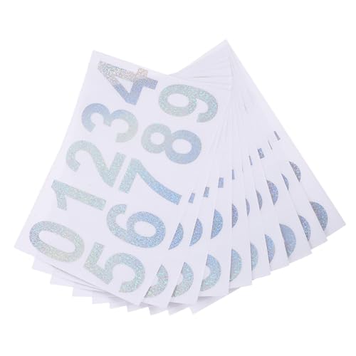 MUCKLILY 10 Sets Briefkastennummern Briefkastennummern Aufkleber Briefkastenaufkleber Nummern Selbstklebende Nummern Für Briefkästen Hausadressennummern Für Außen Selbstklebende MUCKLILY 10 Sets Briefkastennummern Briefkastennummern Aufkleber Briefkastenaufkleber Nummern Selbstklebende Nummern Für Briefkästen Hausadressennummern Für Außen Selbstklebende von MUCKLILY