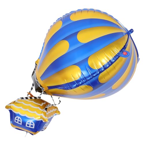 MUCKLILY 10 Stück Ballondekoration Heißluftballon aufblasbar Heißluftballon-Mittelstücke Heißluftballon-Babyparty Heißluftballon Ballons Heißluftballonspielzeug PVC MUCKLILY 10 Stück Ballondekoration Heißluftballon aufblasbar Heißluftballon-Mittelstücke Heißluftballon-Babyparty Heißluftballon Ballons Heißluftballonspielzeug PVC von MUCKLILY