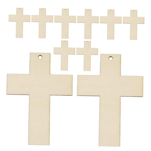 MUCKLILY 10 Stück Holz Anhänger Diy Unbehandelt für Bastelarbeiten Dekorative Holzscheiben für Kreative Projekte für Erwachsene für Feiern und Religiöse Anlässe MUCKLILY 10 Stück Holz Anhänger Diy Unbehandelt für Bastelarbeiten Dekorative Holzscheiben für Kreative Projekte für Erwachsene für Feiern und Religiöse Anlässe von MUCKLILY