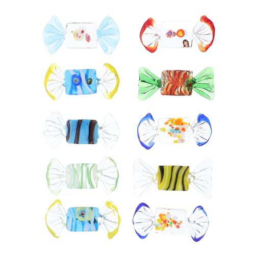 MUCKLILY 10 Stück Süßigkeiten Ornamente Teiliges Set Vintage für Hochzeit und Festlichkeiten Kreative Wohnaccessoires Farbenfrohe Tischdekoration Langlebige Kunstwerke MUCKLILY 10 Stück Süßigkeiten Ornamente Teiliges Set Vintage für Hochzeit und Festlichkeiten Kreative Wohnaccessoires Farbenfrohe Tischdekoration Langlebige Kunstwerke von MUCKLILY