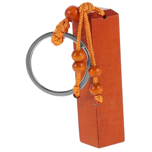 MUCKLILY 10 Stück Teiliges Blanko Holz Schlüsselanhänger zum Bemalen und Gravieren DIY Schlüsselringe aus Naturholz für Schlüssel Taschen Rucksäcke Kreative Dekoration Rustikaler Stil von MUCKLILY