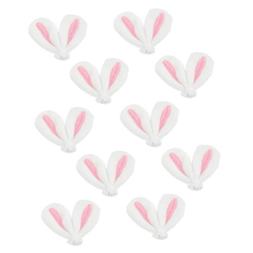 MUCKLILY 10 Stück Teiliges DIY Hasenohren Haarclip aus Strapazierfähigem in Leichte Bunte Hasenohren Haarklammern für Mädchen für Osterfest Karneval und Kreative Bastelprojekte MUCKLILY 10 Stück Teiliges DIY Hasenohren Haarclip aus Strapazierfähigem in Leichte Bunte Hasenohren Haarklammern für Mädchen für Osterfest Karneval und Kreative Bastelprojekte von MUCKLILY