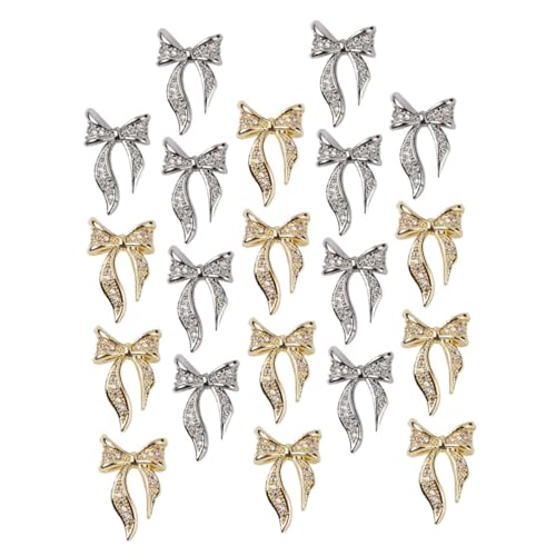 MUCKLILY 100Stücke Bow Nail Patches für DIY Nagelkunst Glitzernde Maniküre Dekoration Hochwertige Nagel Patches für Kreative Nail Art und Mehr MUCKLILY 100Stücke Bow Nail Patches für DIY Nagelkunst Glitzernde Maniküre Dekoration Hochwertige Nagel Patches für Kreative Nail Art und Mehr von MUCKLILY