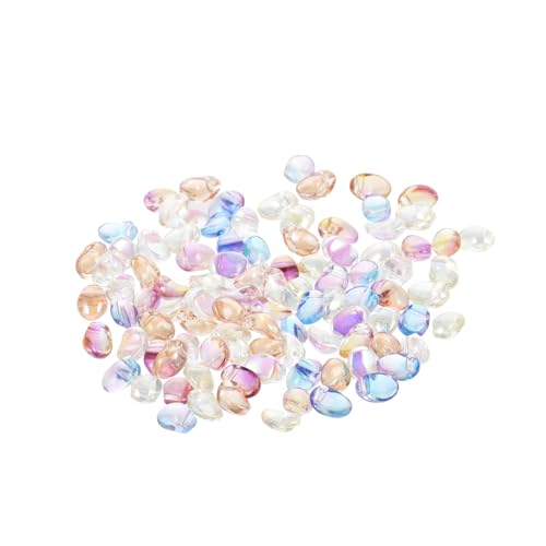 MUCKLILY 100Stücke Nagelkunst für Maniküre Patch Dekoration Kristallsteinchen für Natürliche und Künstliche Nägel Glänzende Nail Art Accessoires für Individuelles von MUCKLILY