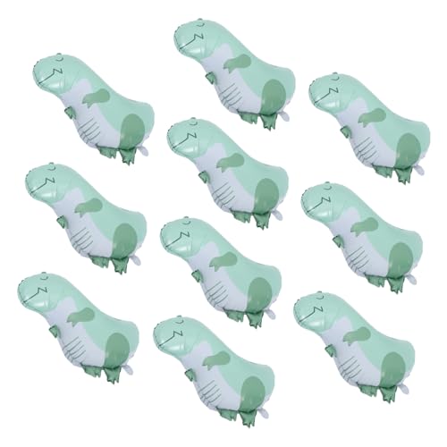 MUCKLILY 10Stücke Dinosaurier Folienballons Teiliges für Geburtstagsfeiern Dekoration für Kinderpartys Dschungel Events oder Babyduschen für Kleine Dino Fans MUCKLILY 10Stücke Dinosaurier Folienballons Teiliges für Geburtstagsfeiern Dekoration für Kinderpartys Dschungel Events oder Babyduschen für Kleine Dino Fans von MUCKLILY