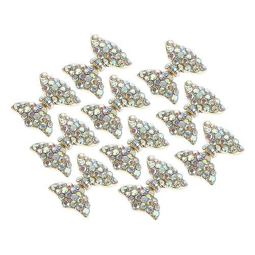MUCKLILY 10Stücke Großes mit Nagelzubehör Hochwertige DIY Maniküre Nagelschmuck Dekore Form von Schmetterlingen für Kreative Nagelgestaltungen und oder Salongebrauch MUCKLILY 10Stücke Großes mit Nagelzubehör Hochwertige DIY Maniküre Nagelschmuck Dekore Form von Schmetterlingen für Kreative Nagelgestaltungen und oder Salongebrauch von MUCKLILY