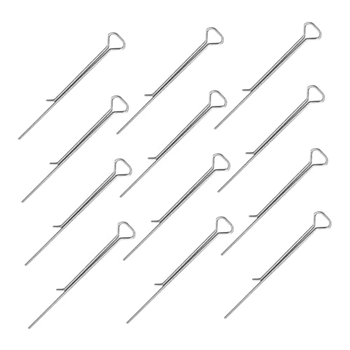 MUCKLILY 12 Stück Kerzendochthalter Dochthalter Für Die Kerzenherstellung Cotton Dochthalter Dochtzentrierwerkzeug Aus Metall Haarnadel-docht-Eisen-Clip Kerzenhalter Kohlenstoffstahl Silber MUCKLILY 12 Stück Kerzendochthalter Dochthalter Für Die Kerzenherstellung Cotton Dochthalter Dochtzentrierwerkzeug Aus Metall Haarnadel-docht-Eisen-Clip Kerzenhalter Kohlenstoffstahl Silber von MUCKLILY