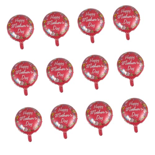 MUCKLILY 12 Stück Muttertag Ballons Folienballons mit Blumenkranz Dekoration für Muttertagsfeier Leichte und Langlebige Unvergessliche Anlässe MUCKLILY 12 Stück Muttertag Ballons Folienballons mit Blumenkranz Dekoration für Muttertagsfeier Leichte und Langlebige Unvergessliche Anlässe von MUCKLILY
